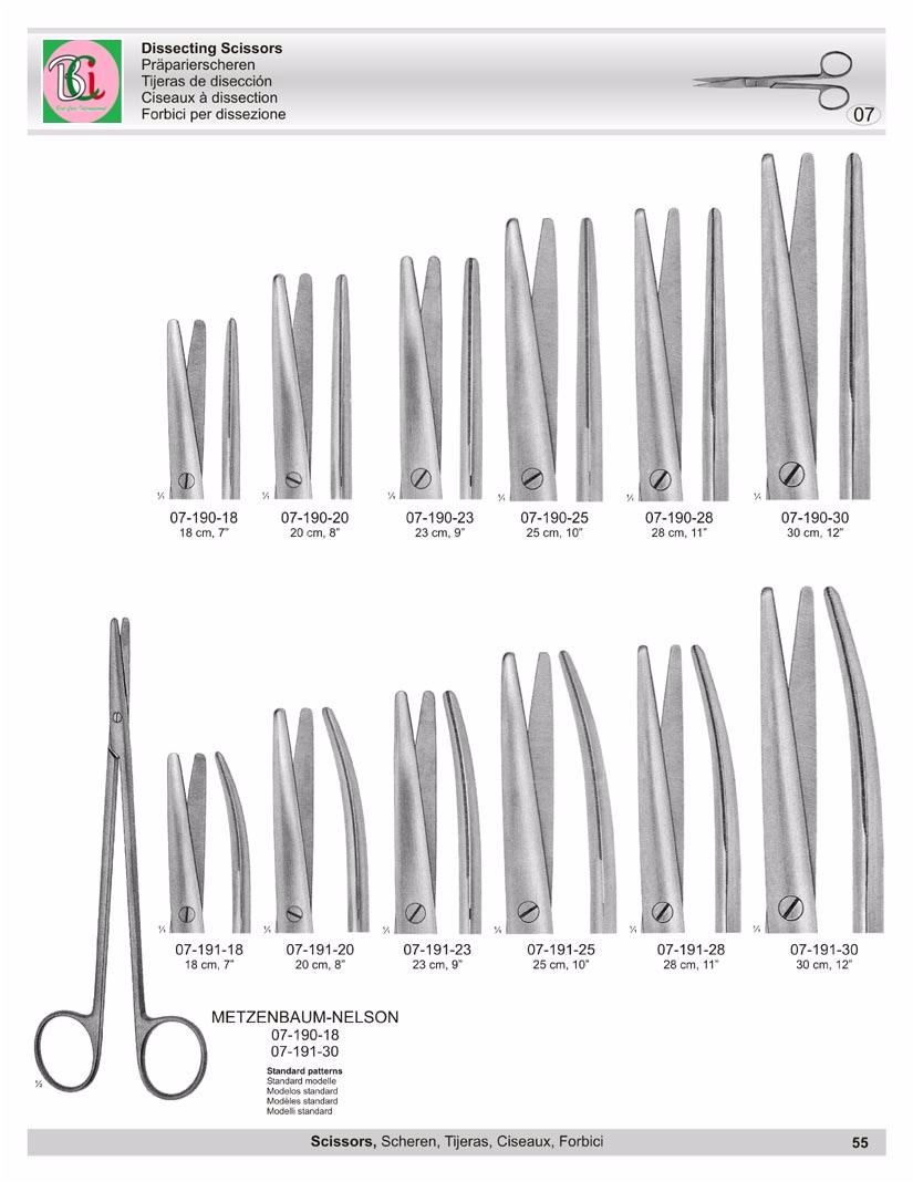 Dissecting Scissors Metzenbaum-Nelson Dissecting Scissors| Alibaba.com