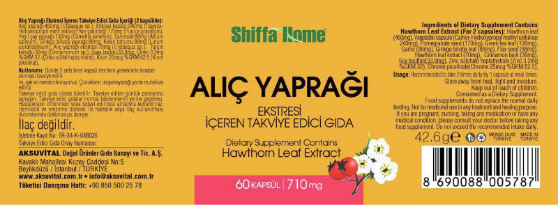 Hawthorn Label