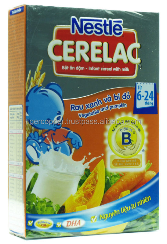 NESTLE CERELAC YOGURT MIXED ORANGE AND MANGO INFANT CEREAL WITH MILK BOX 200G