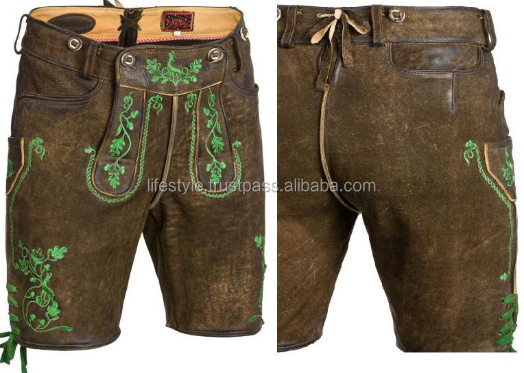 Pants German Bavarian Leather Pants Traditional Bavarian Dress Elegant