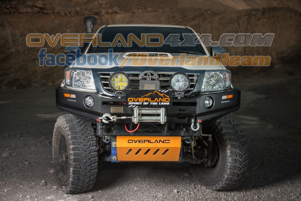 toyota hilux vigo bull bar #5