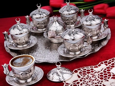 アラビア語トルコ語銅コーヒー茶セット02827291仕入れ・メーカー・工場