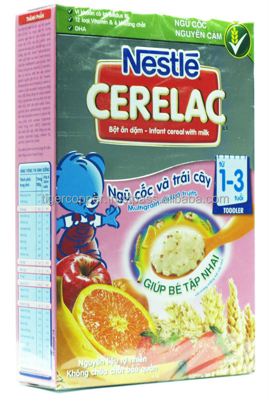 NESTLE CERELAC RICE MIXED FRUITS INFANT CEREAL WITH MILK BOX 200G