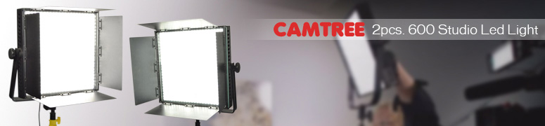 Camtree( lp- sp) 2個。 ledスタジオの照明600( c- 2- lpsp)問屋・仕入れ・卸・卸売り