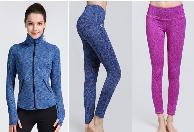 87 Polyester 13 Spandex 250gsm Yarn Dye Activewear Fabric Buy