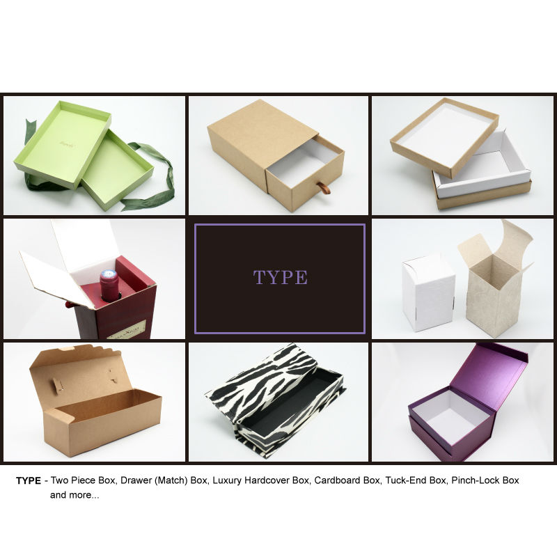 Custom Wine Paper Box with Luxury Packaging