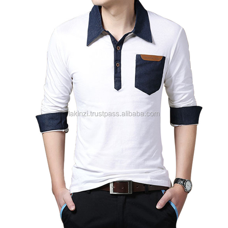 最高品質フルハンドダークブルー無地正式な男性のシャツからインド仕入れ・メーカー・工場
