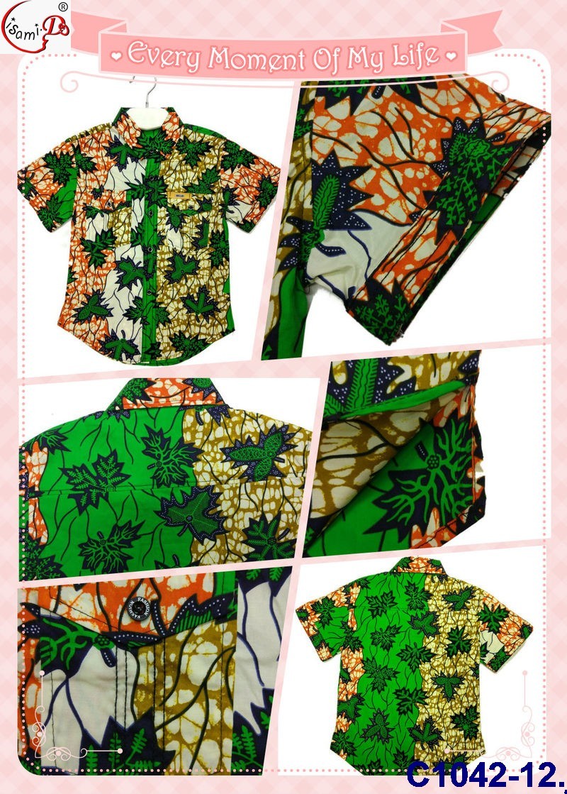 C1042月ベストセラー高品質カスタムプリントdashikiシャツ簡単洗浄緩い柔らかい快適なワックス布用子供仕入れ・メーカー・工場