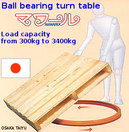 ターンテーブル回転ボールベアリング日本製大阪taiyuのパレットの溶接パイプ問屋・仕入れ・卸・卸売り