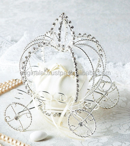 Cinderella carriage wedding ring