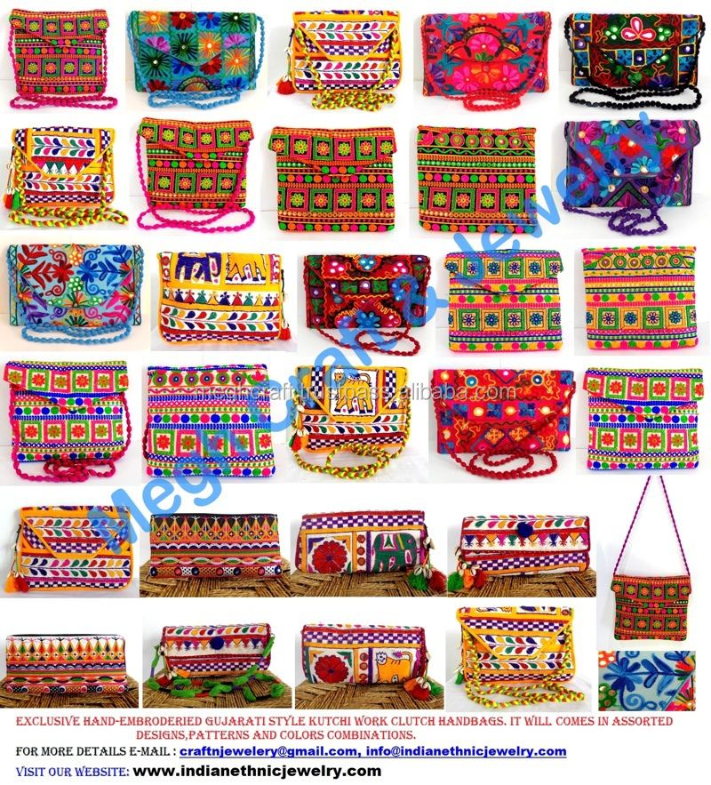 Gujarati Embroidery Clutches for Female