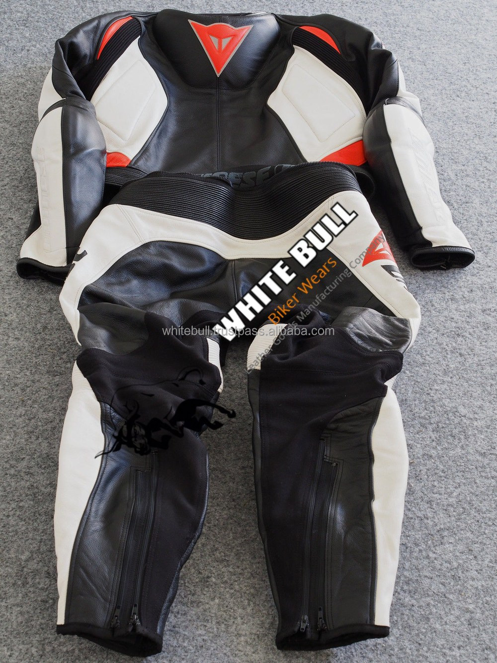 オートバイの革のレーシングスーツ、 1ピースと2ピースオートモトバイクレーシングスーツスーツ仕入れ・メーカー・工場