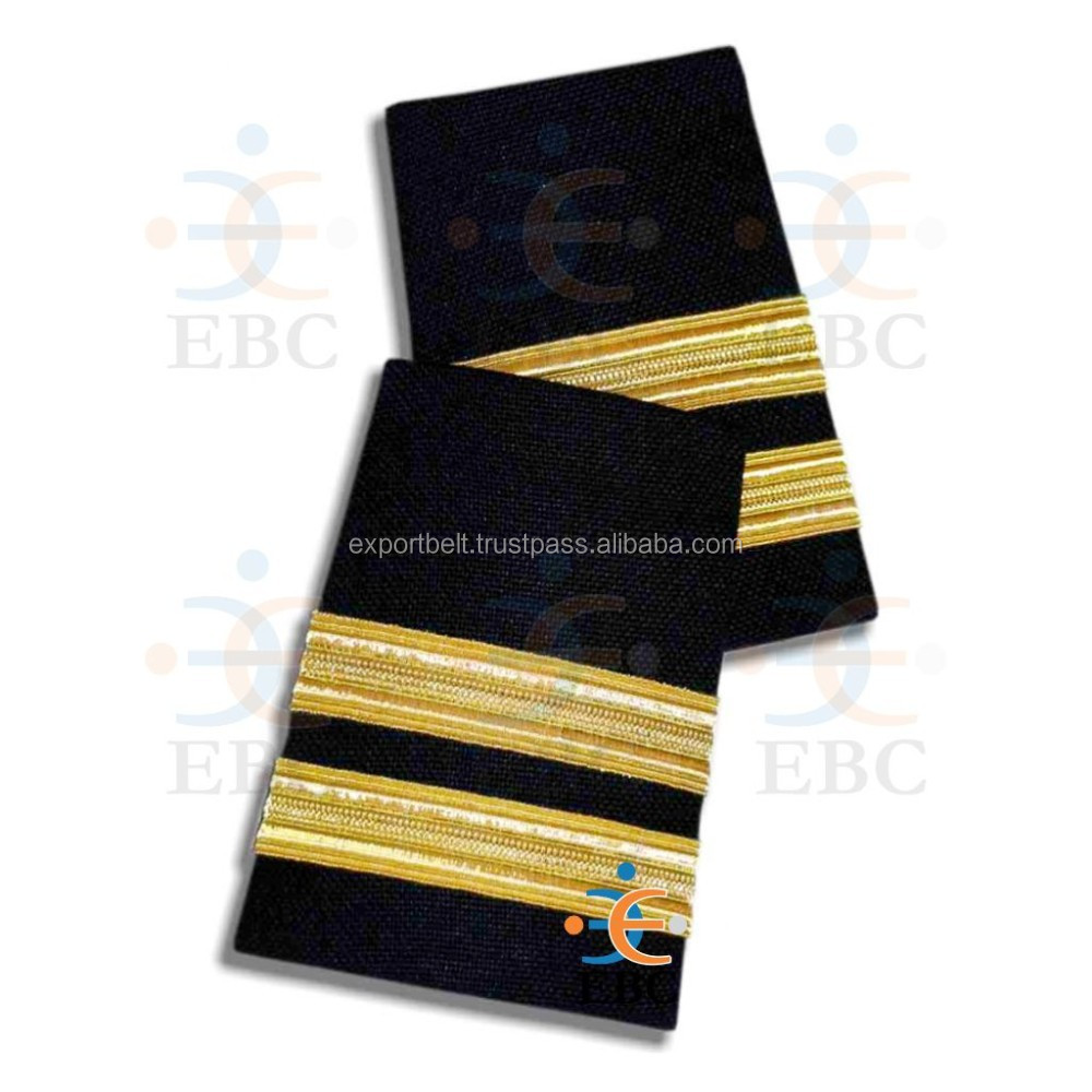 Captain Epauletes,First Officer Epauletes And Student Pilot Epaulettes Buy Military Rank