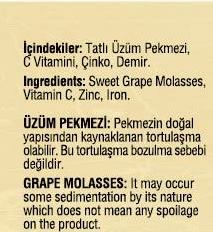 Grape 800 Ingredients