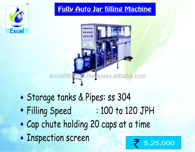 auto jar filling machine