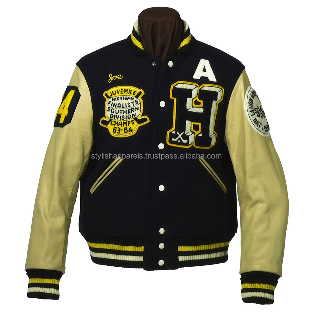 Source Cheap price Wholesale blank varsity jackets custom varsity jackets  Silicon gel printing letterman Men Fashion Jackets Coat Au on m.