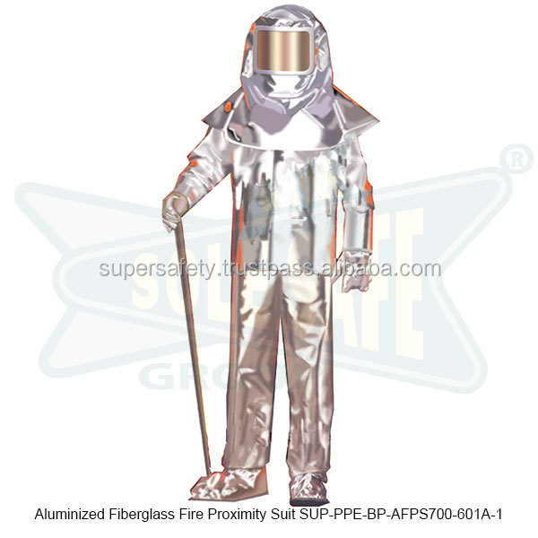 アルミグラスファイバー防火近接スーツ( sup-ppe-bp-afps700-601a-1)問屋・仕入れ・卸・卸売り