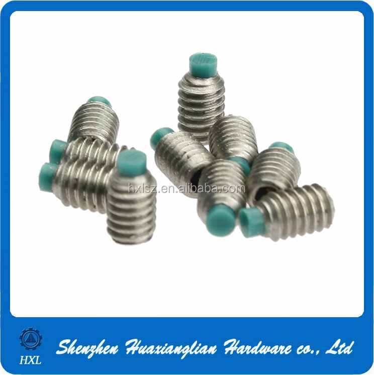China Factory Supply Rubber Nylon Tip Set Screw With High Quality Buy