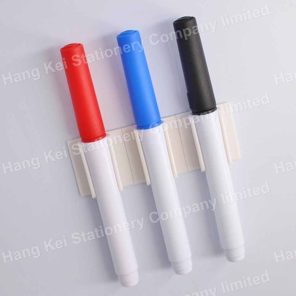 OEM plastic magnetic whiteboard marker pen marker holder clip