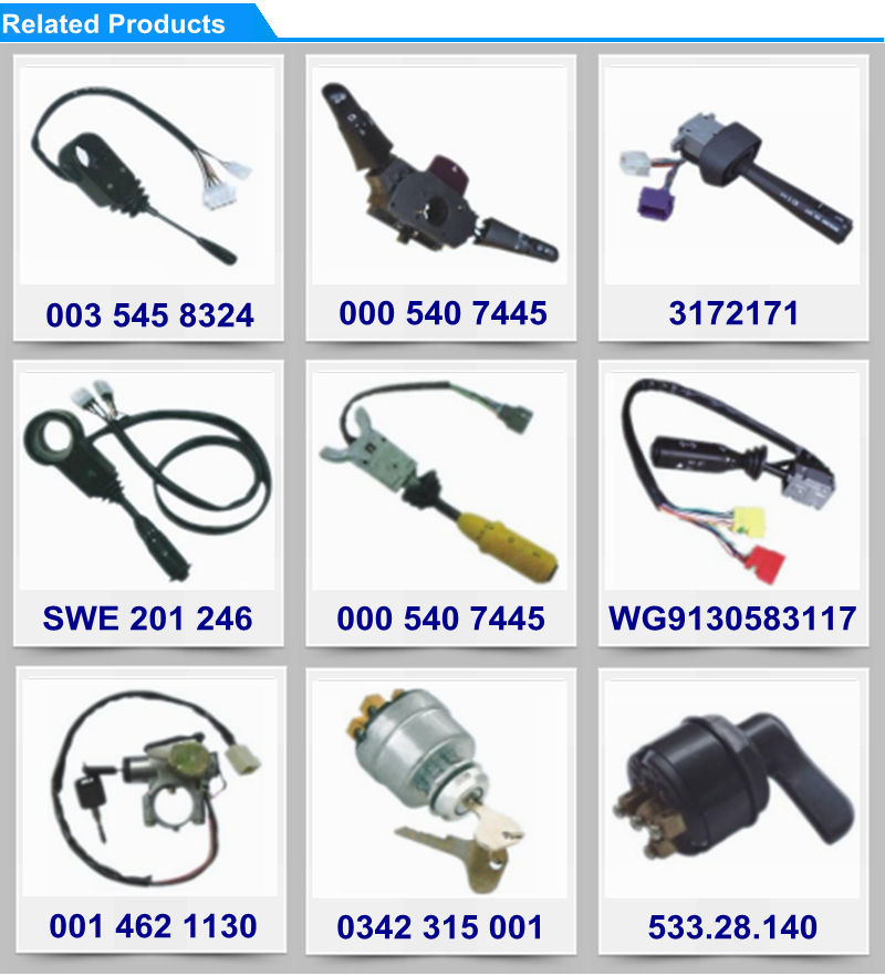 Hot Sale Turn Signal Switch, Good Quality Combination Switch, Chinese Supplier Truck Sprare Parts Switch
