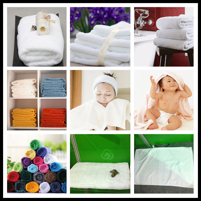 high quality polyester/cotton cute lollipop cake towel