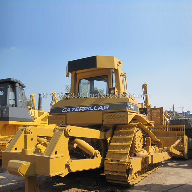 日本キャタピラd7hクローラブルドーザー用販売中国で、使用安いd7ドーザで上海仕入れ・メーカー・工場