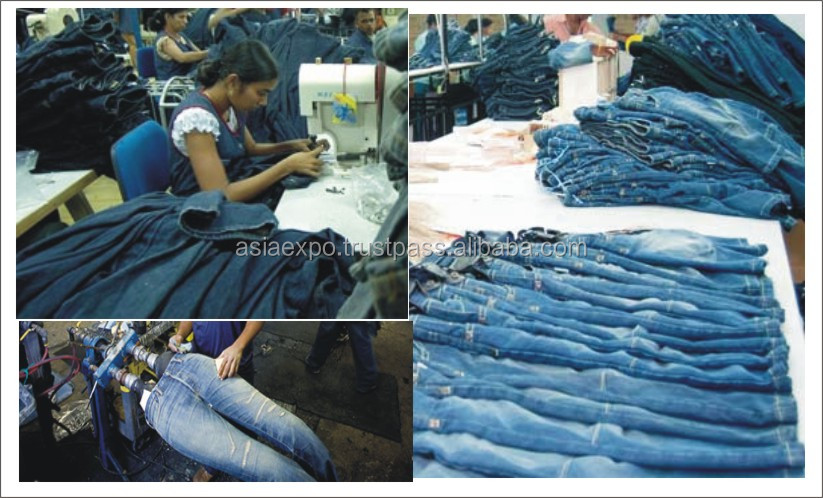 インドのブランドのジーンズ仕入れ・メーカー・工場