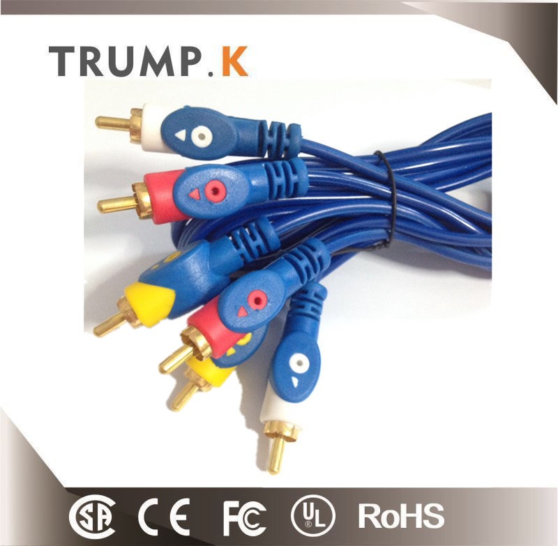 8 pin din to rca connector