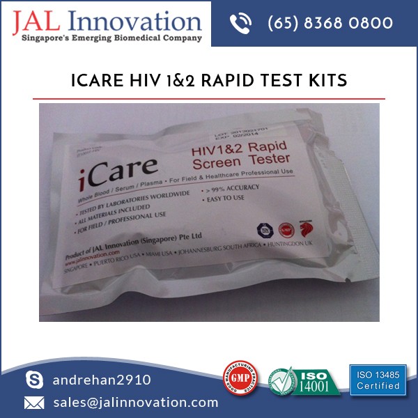 Best Quality Hiv Rapid Self Test Kit From Singapore Verified Supplier