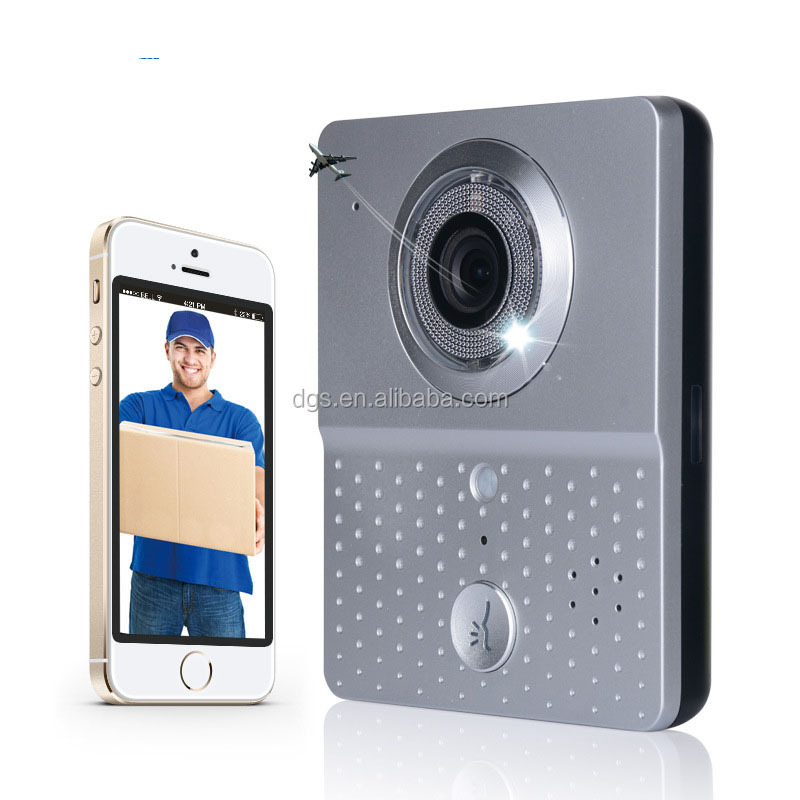 新しいデザイン2015ipbellwifiホームセキュリティカメラ付きワイヤレスドアのベルリングリアルタイムアラームpir検出を話して 問屋・仕入れ・卸・卸売り