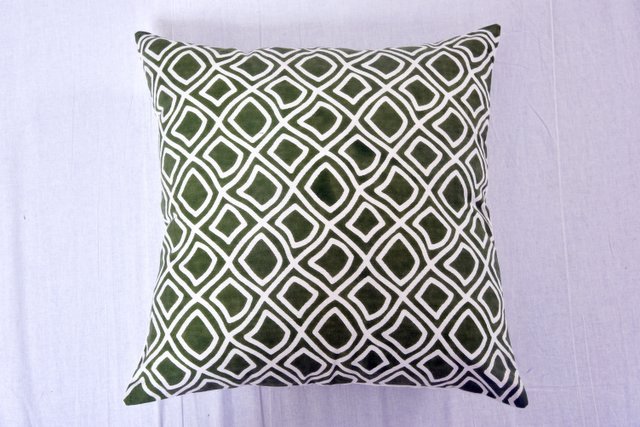 Custom Printed Colorful Design Printed Cotton Cushion Decorative