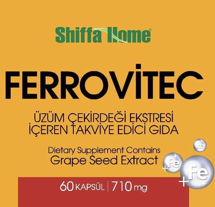Ferrovitec Grape Seed Extract Capsule Nutrition Supplement
