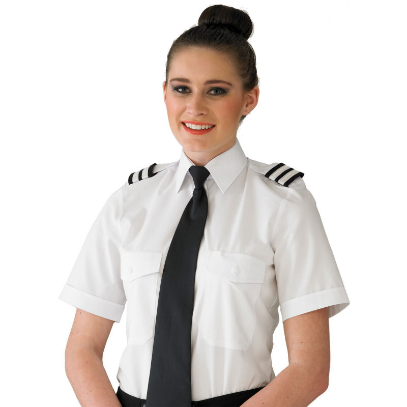高品質半袖パイロットシャツ男性と女性のための、 航空会社のパイロットのシャツ問屋・仕入れ・卸・卸売り