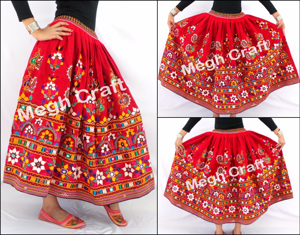 Kutch work skirts 2025