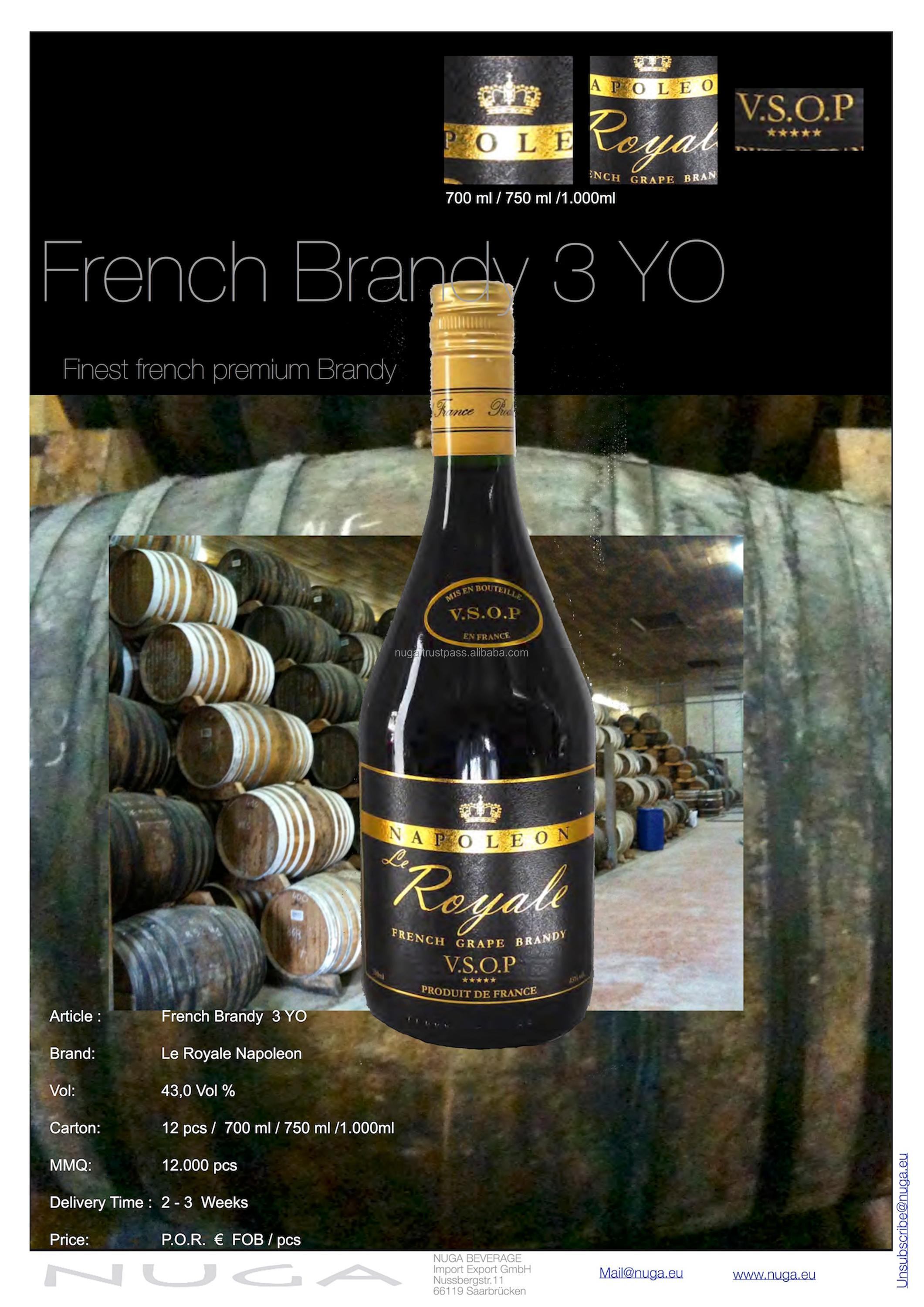 Original Français Brandy NapoléonV.S.O.P 3YOBrandyID de produit