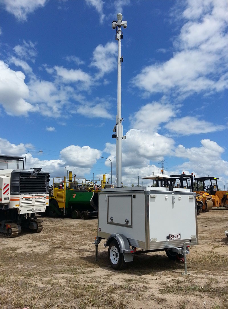 Mobile Security Surveillance Solar Cctv Camera Trailers Sales Buy